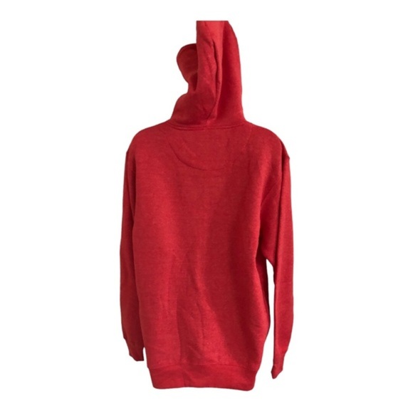 Betty Boop red fire flame motorcycle riding Betty hoodie size large brand new - Picture 8 of 12